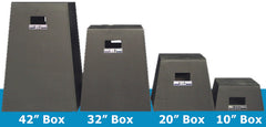 Individual Plyometric Boxes (Black)